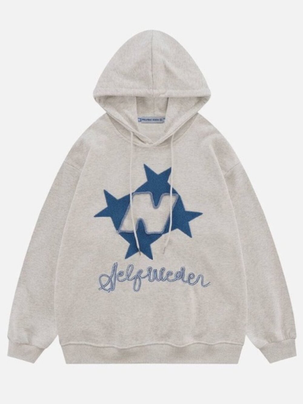 Aelfric Eden Size Large Stellaris Embroidered Hoodie Oversized